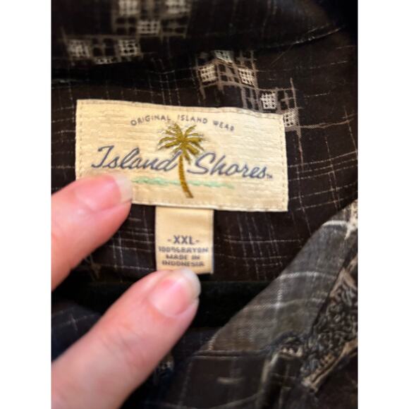 Men’s Island Shores casual button down shirt, Size XXL - Picture 5 of 5